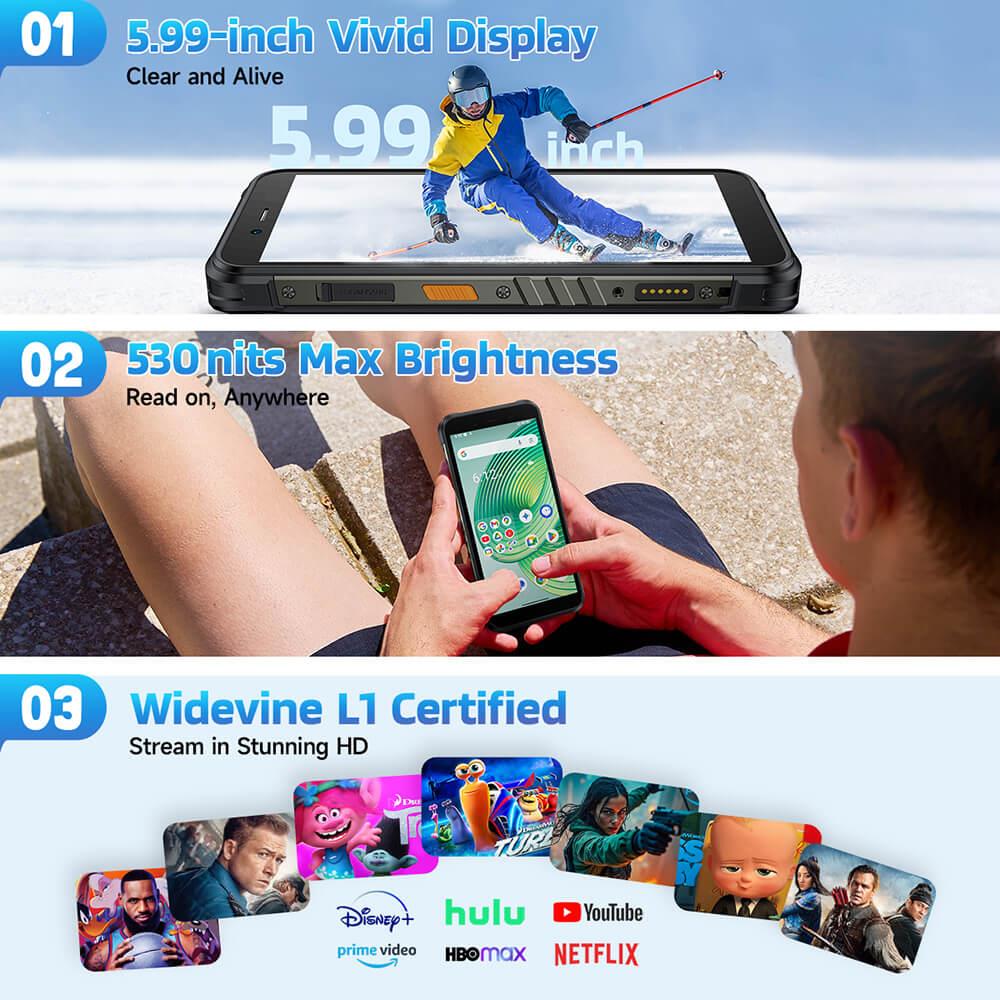 MOBILE PHONE RUGKING/8/256GB ULEFONE MOBILE PHONE RUGKING/8/256GB ULEFONE