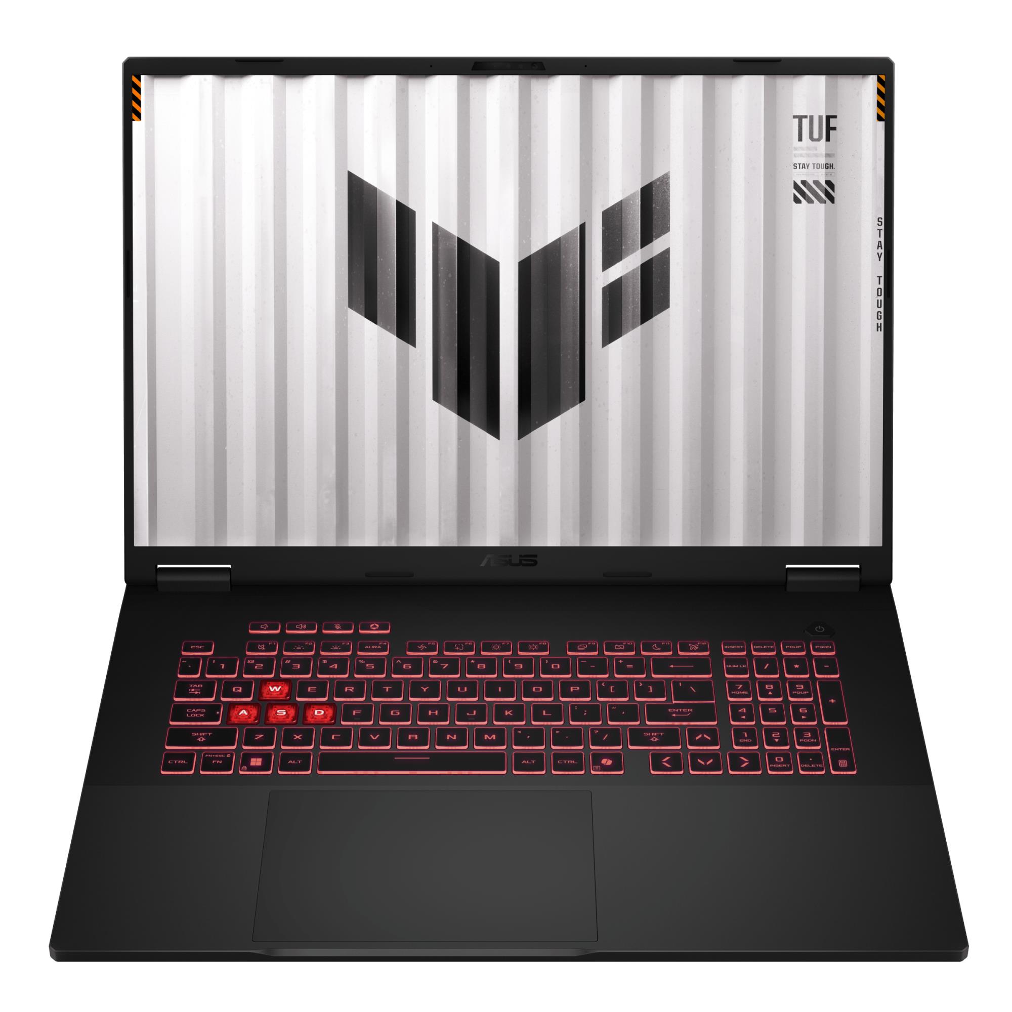 ASUS TUF (CPU AMD RyzenT 7, 260, 3.8 GHz, 18 ", 2560 x 1600 pixels, RAM 32 GB, DDR5-SDRAM, SSD 1000 GB, Discrete graphics NVIDIA GeForce RTX 5070, 8 GB, On-board graphics Yes, Numeric keypad Yes, OS installed Windows 11 Home, Colour Grey, 5600 MHz)