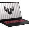 ASUS TUF (CPU AMD RyzenT 7, 260, 3.8 GHz, 18 ", 2560 x 1600 pixels, RAM 32 GB, DDR5-SDRAM, SSD 1000 GB, Discrete graphics NVIDIA GeForce RTX 5070, 8 GB, On-board graphics Yes, Numeric keypad Yes, OS installed Windows 11 Home, Colour Grey, 5600 MHz)
