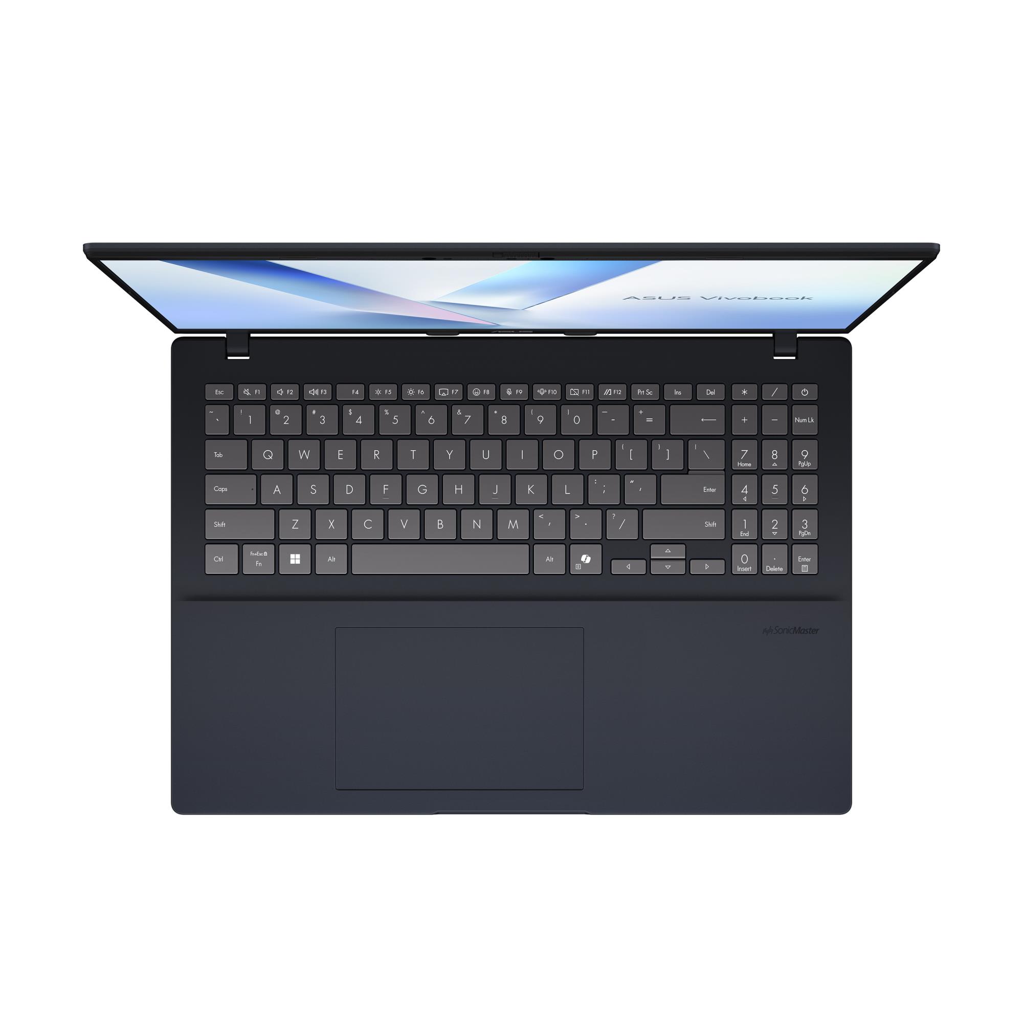 ASUS VivoBook Series (CPU Intel Core Ultra 5, 325, 16 ", 1920 x 1200 pixels, RAM 16 GB, DDR5-SDRAM, SSD 512 GB, Discrete graphics Not available, On-board graphics Yes, Numeric keypad Yes, OS installed Windows 11 Home, Colour Blue)