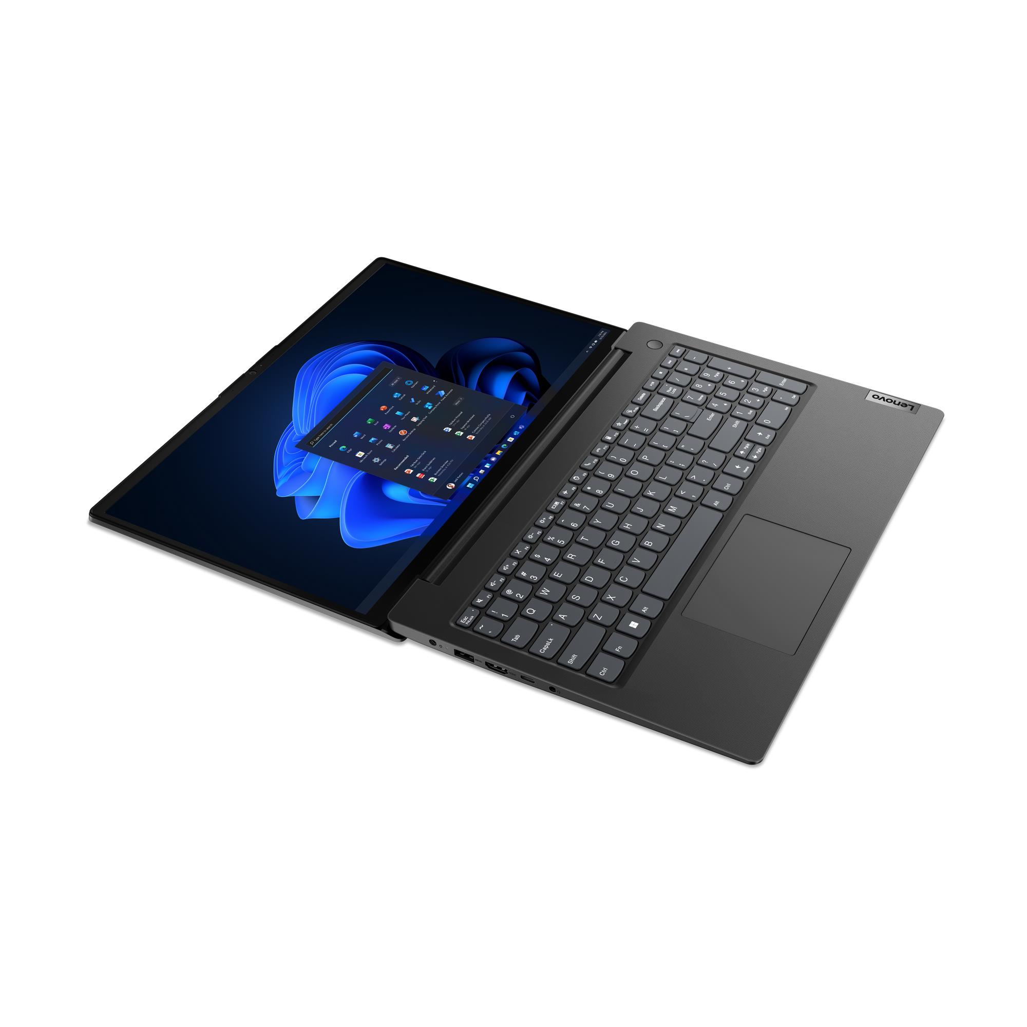 LENOVO V15 G4 AMN (CPU AMD RyzenT 3, 7320U, 2.4 GHz, 15.6 ", 1920 x 1080 pixels, RAM 16 GB, SSD 512 GB, Discrete graphics Not available, On-board graphics Yes, Numeric keypad Yes, Keyboard language English, Colour Black, 4800 MHz)