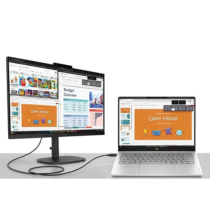 HP OmniBook 3 (CPU AMD RyzenT 5, 40, 16 ", 1920 x 1200 pixels, RAM 8 GB, SSD 256 GB, On-board graphics Yes, Numeric keypad Yes, Keyboard language English, Colour Grey,Silver, 5500 MHz)