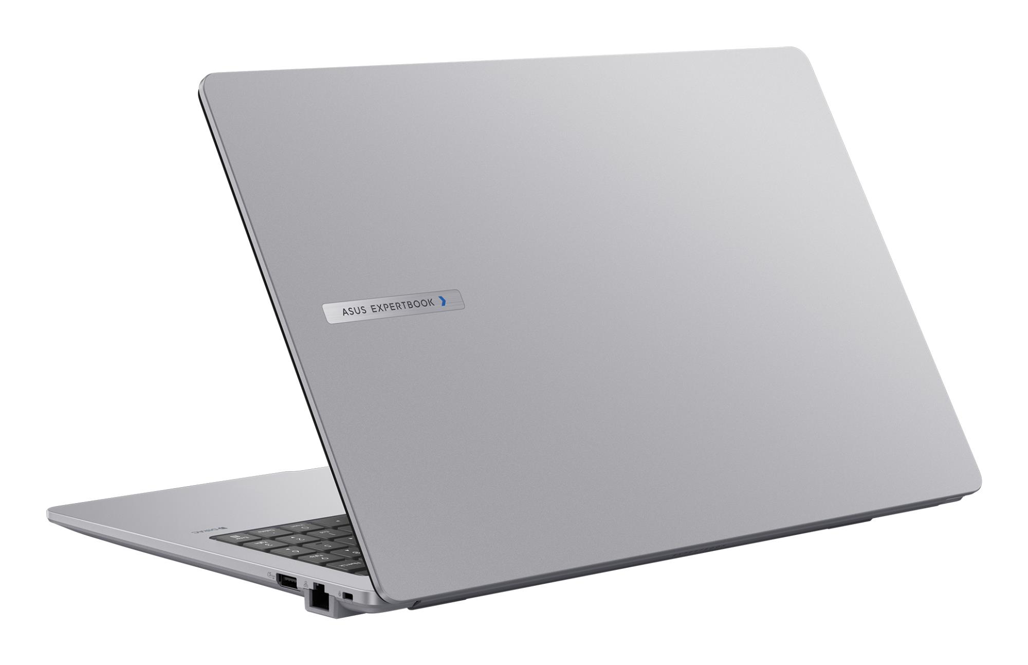 ASUS ExpertBook (CPU AMD RyzenT 5, 150, 3.3 GHz, 15.6 ", 1920 x 1080 pixels, RAM 16 GB, DDR5-SDRAM, SSD 512 GB, Discrete graphics Not available, On-board graphics Yes, Numeric keypad Yes, OS installed Windows 11 Pro, Colour Grey) ASUS ExpertBook (CPU AMD RyzenT 5, 150, 3.3 GHz, 15.6 ", 1920 x 1080 pixels, RAM 16 GB, DDR5-SDRAM, SSD 512 GB, Discrete graphics Not available, On-board graphics Yes, Numeric keypad Yes, OS installed Windows 11 Pro, Colour Grey)